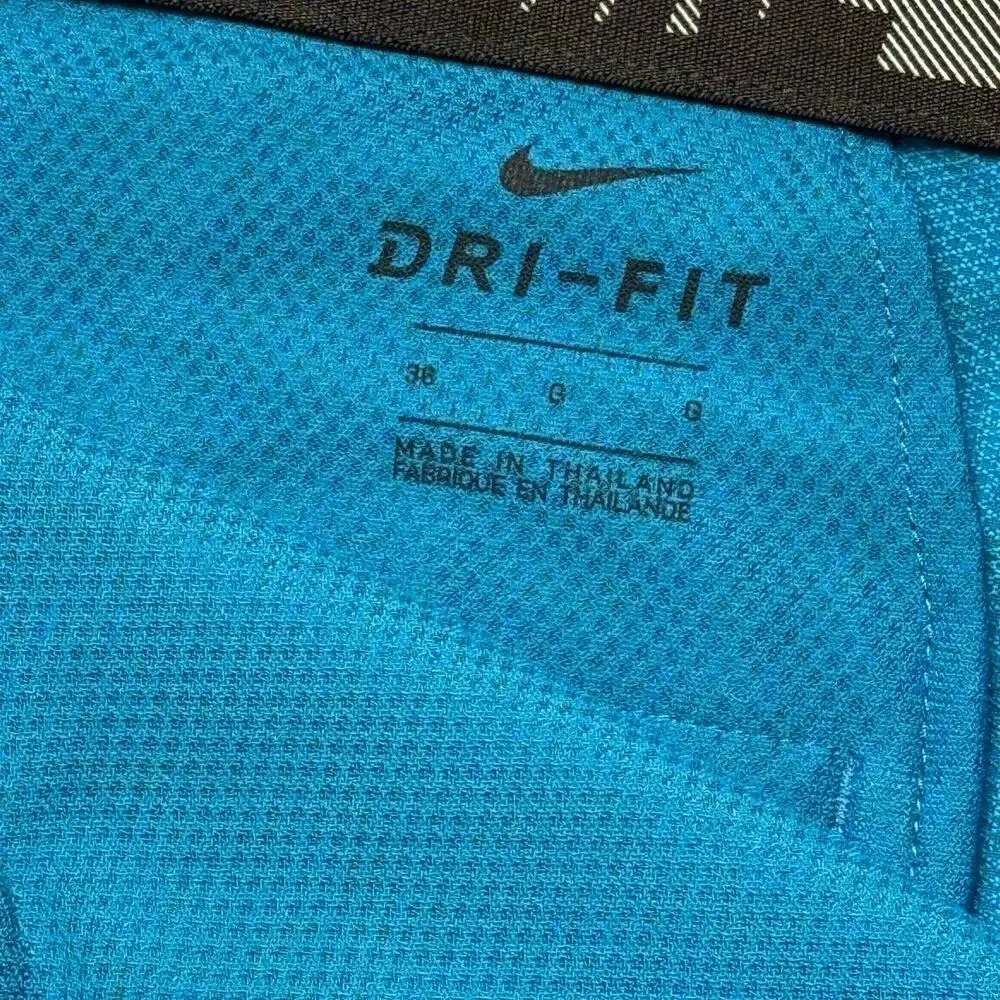 Nike Dri-FIT Golf Shorts Men’s Size 38 Blue Performance Stretch Flat Front